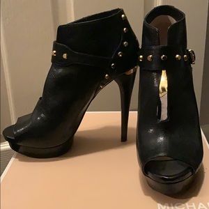 Michael Kors Leather Booties